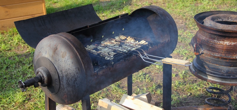 old country smoker grill