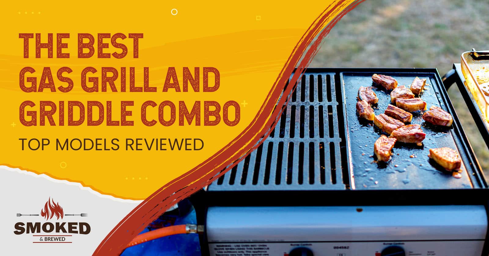 The Best Gas Grill and Griddle Combo [TOP MODELS REVIEWED]