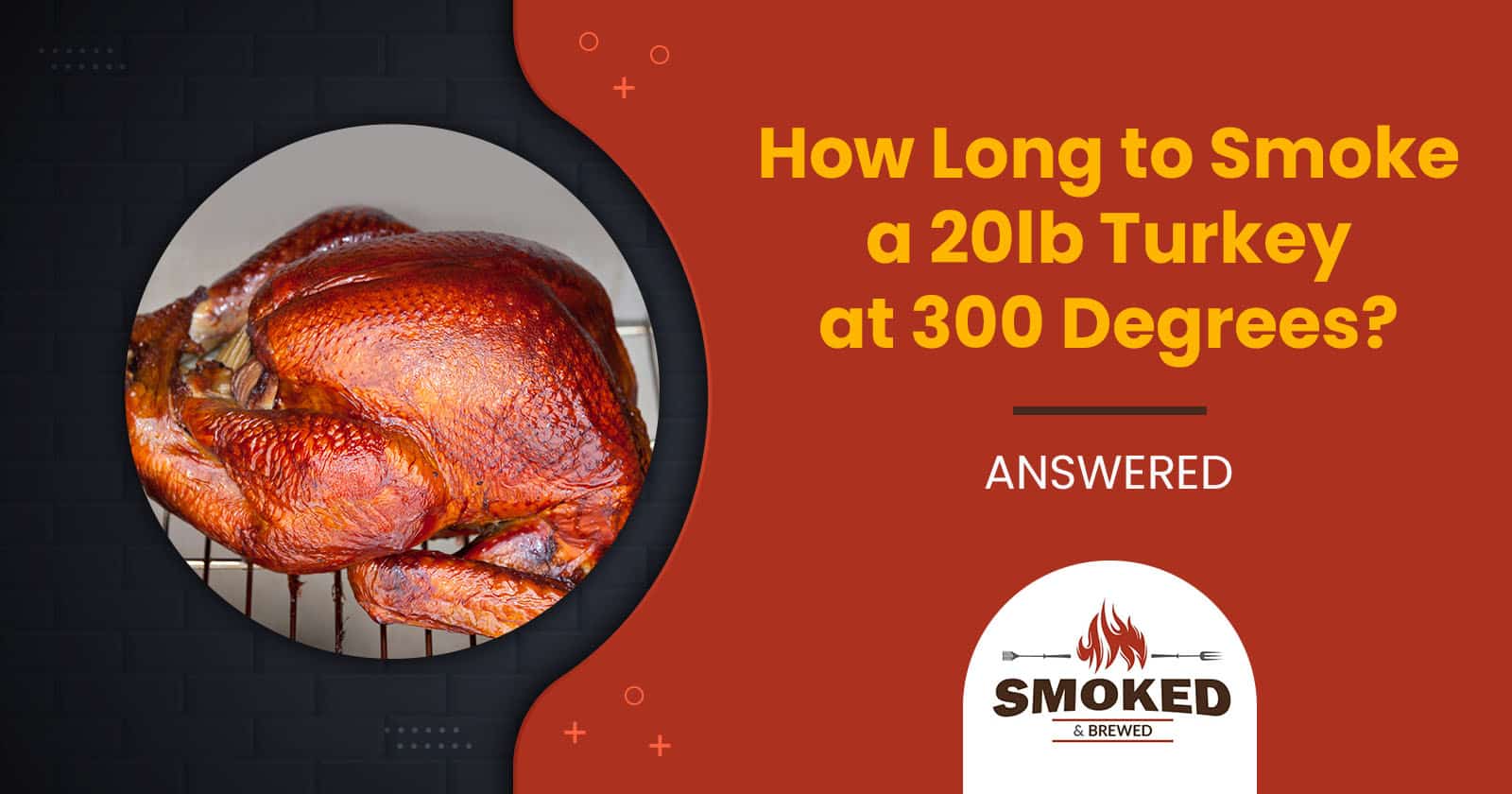 how long to smoke a lb turkey at degrees