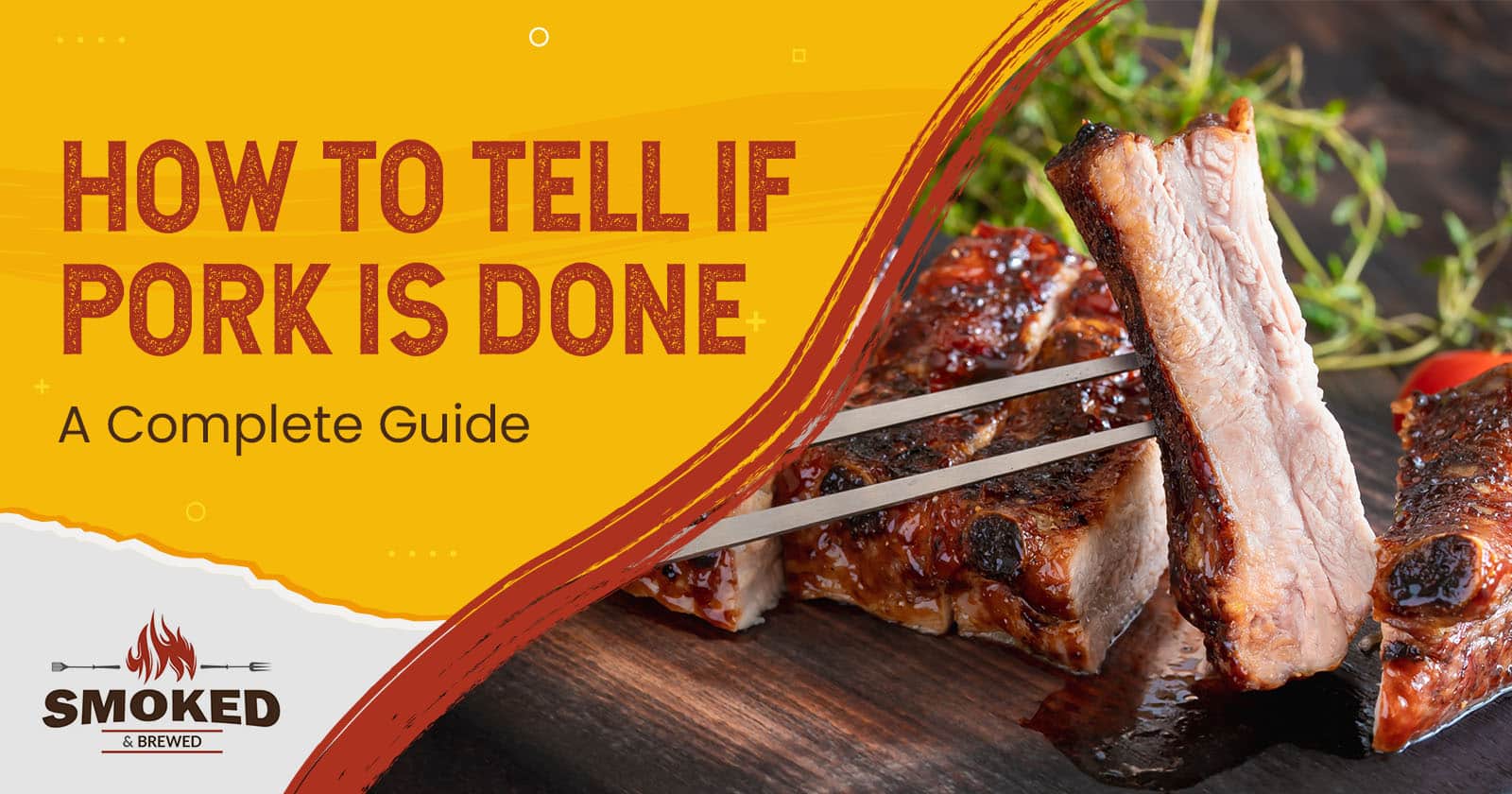 how to tell if pork is done