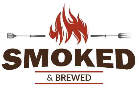new smoked and brewed logo