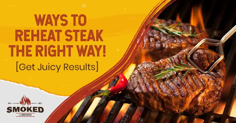 how to reheat steak