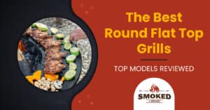 round flat top grill
