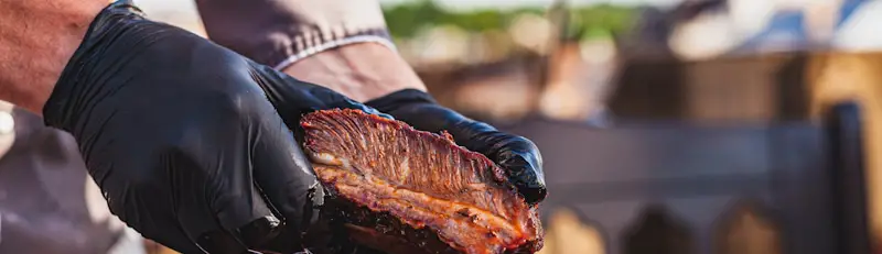 hands brisket cut