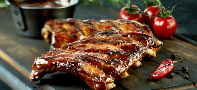 ribs tomatoes