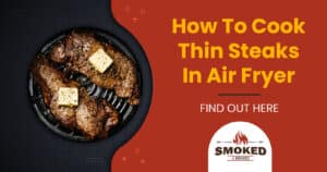 thin steaks in air fryer