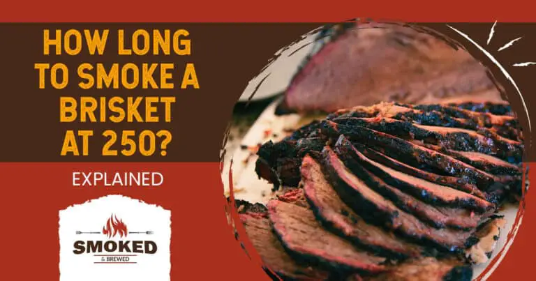 how long to smoke a brisket at