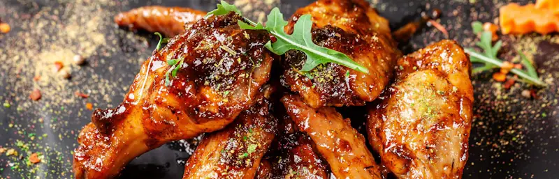 bbq chicken wings