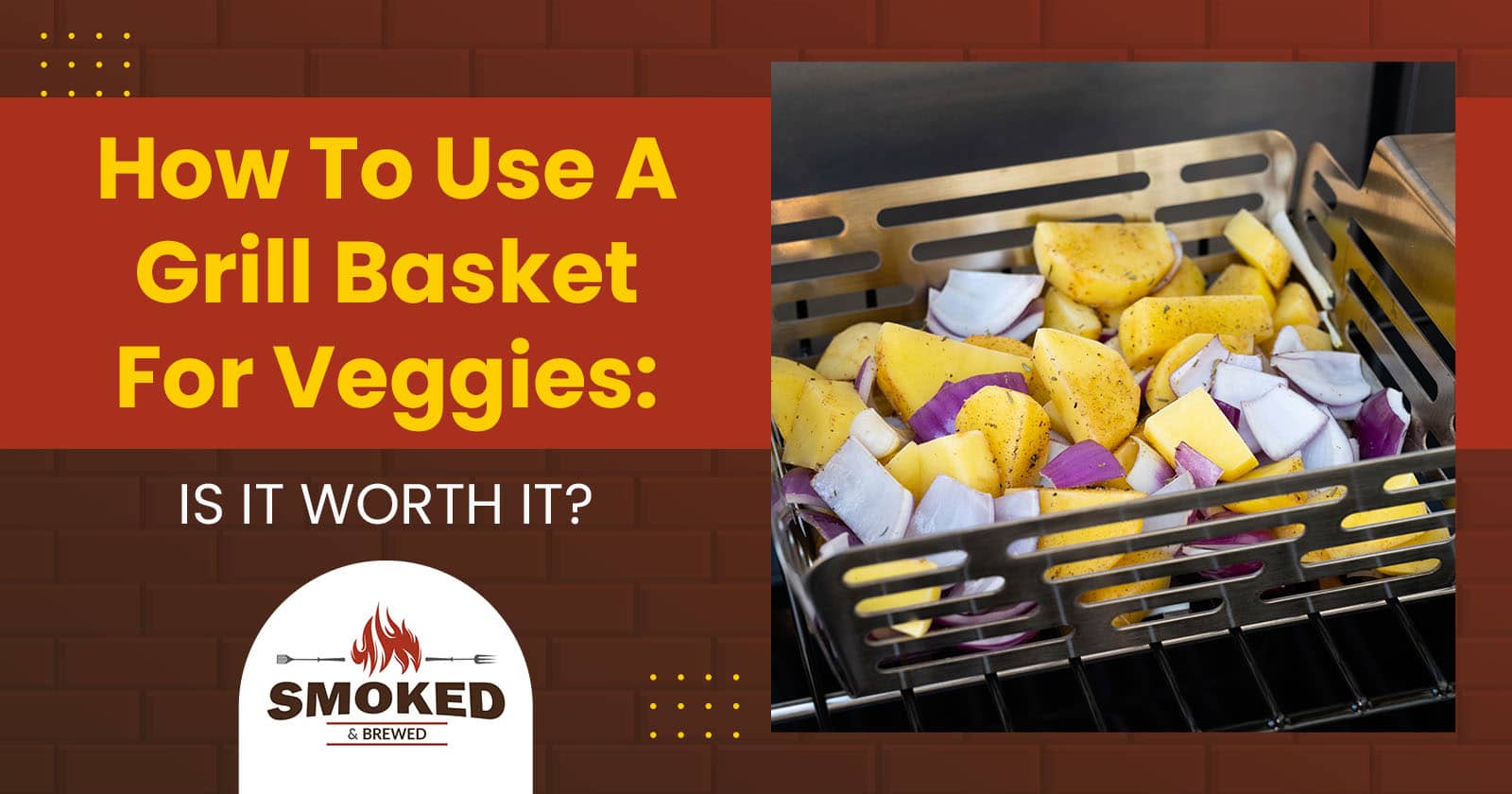 grill basket for veggies