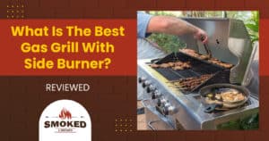 grill with side burner