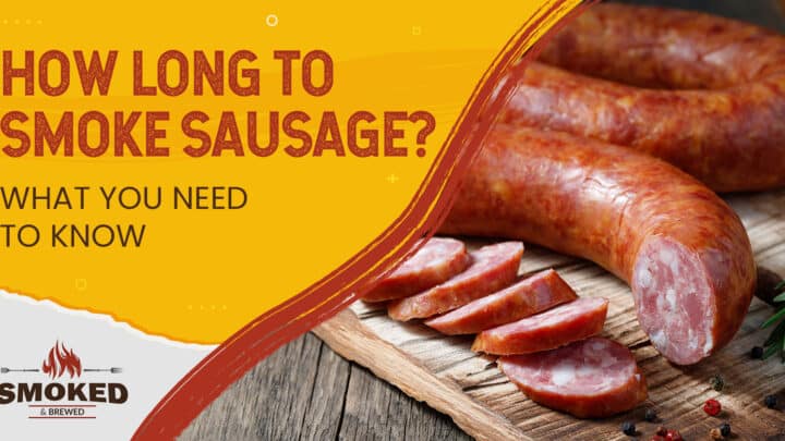 how to smoke sausage