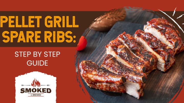spare ribs on pellet grill