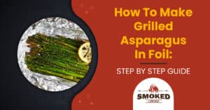grilled asparagus in foil