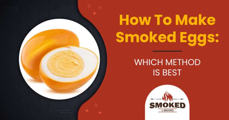 smoked eggs